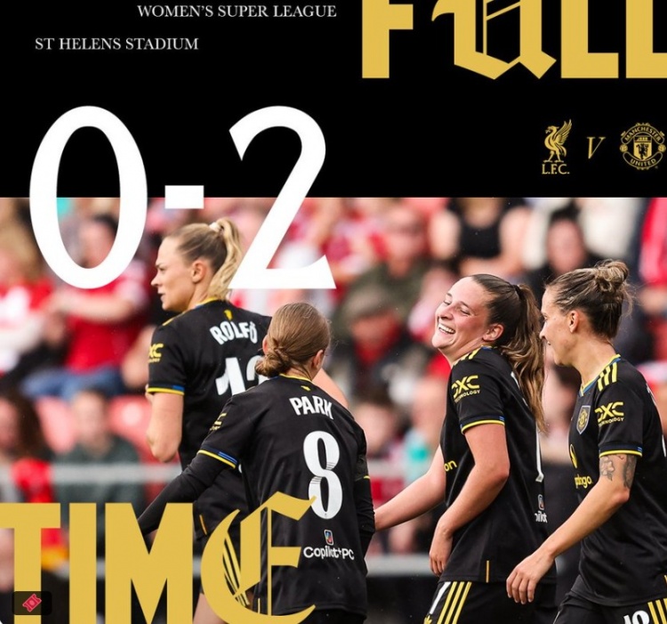 宫泽日向破门，曼联女足2-0利物浦4轮后暂居联赛次席